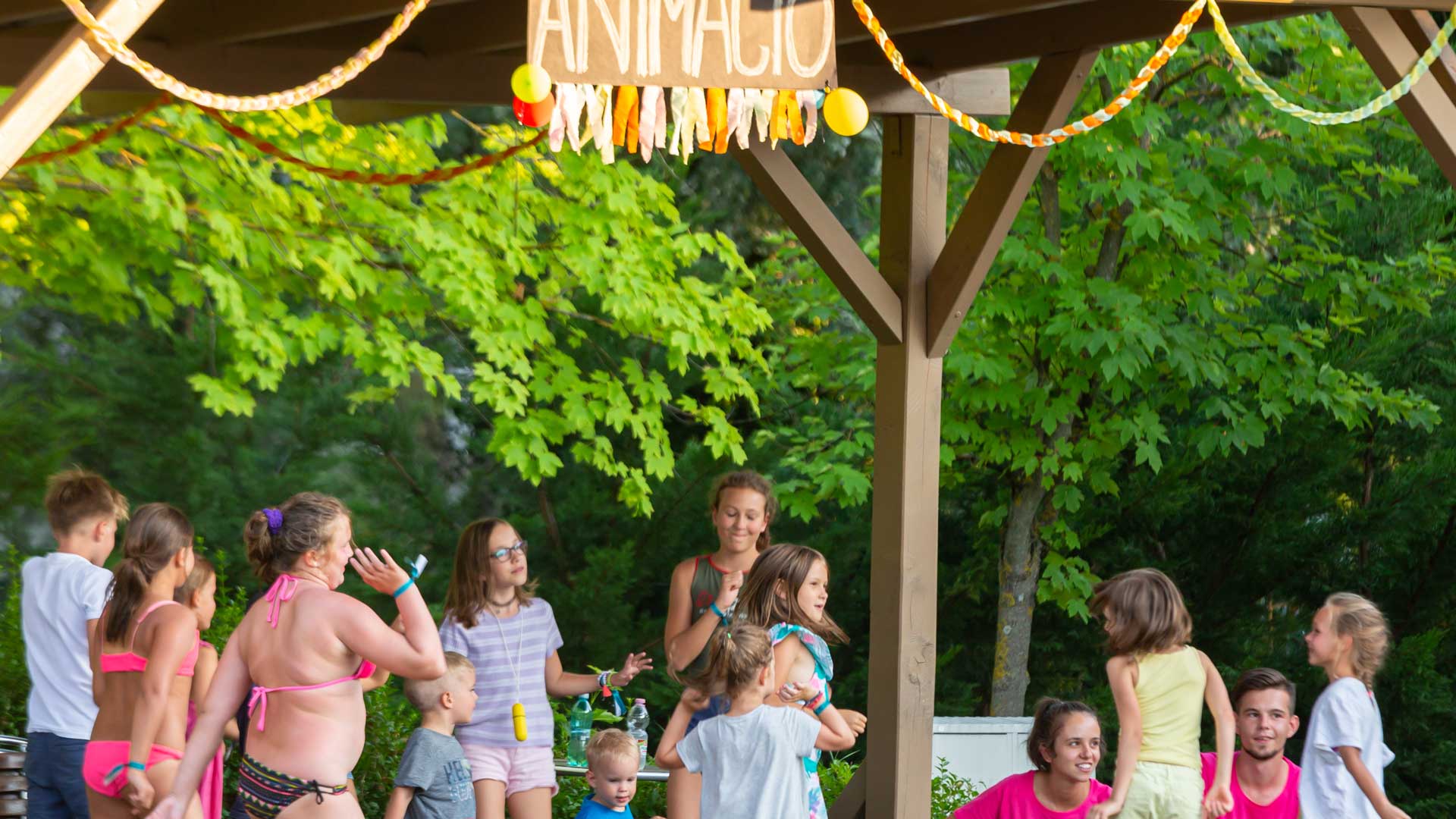 animation Aranypart Camping Balaton Siófok