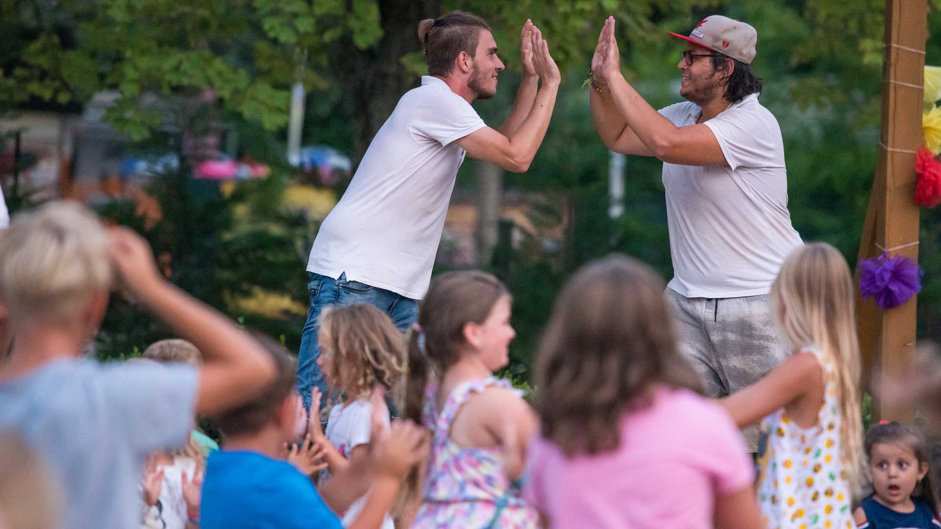Családbarát szállás - Animació Aranypart Camping programok