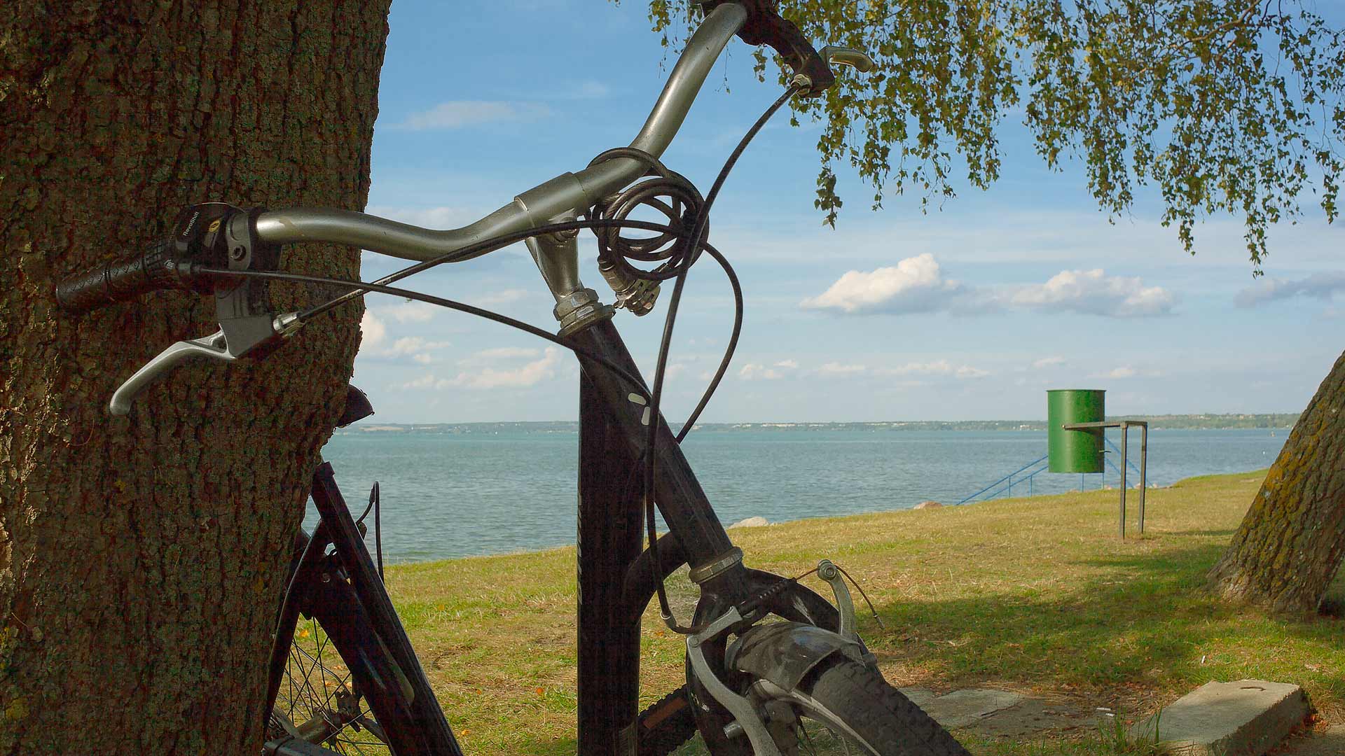 Vorsaison - günstige Unterkunft Aranypart Camping, Siófok, Plattensee