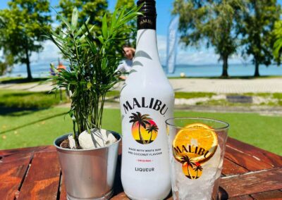 camping restaurant buffet Aranypart Camping Siófok egyálom terasz cocktails