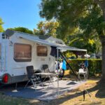 Húsvéti kempingezés a Balatonnál 15 lakókocsi parcella kemping Aranypart Siófok