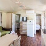 mobilház mobil ház Aranypart Camping Siófok Eurocomfort nappali