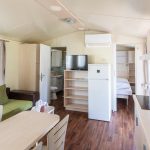 mobilhaus Aranypart Camping Siófok Eurocomfort Badezimmer