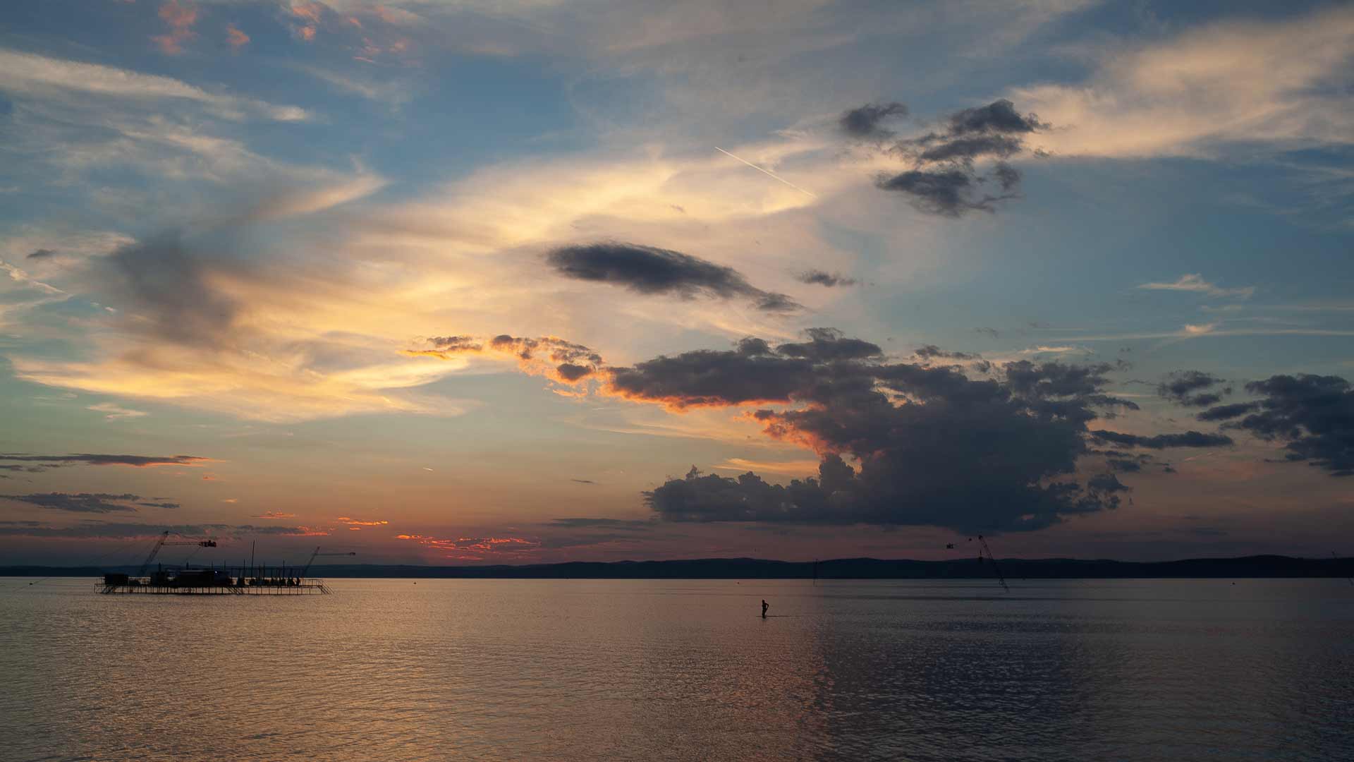 panoráma Balaton - Aranypart Camping Siófok