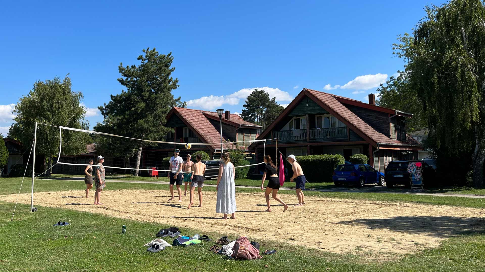 pihenő nap Aranypart Camping Siófok