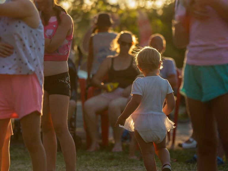 animáció Aranypart kemping program